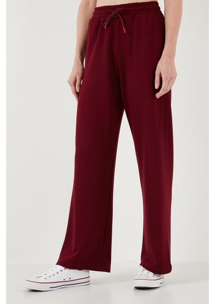 Streç Bol Paça Regular Fit Oysho Kumaş Eşofman Altı Bayan Eşofman Altı 5865881 modelleri