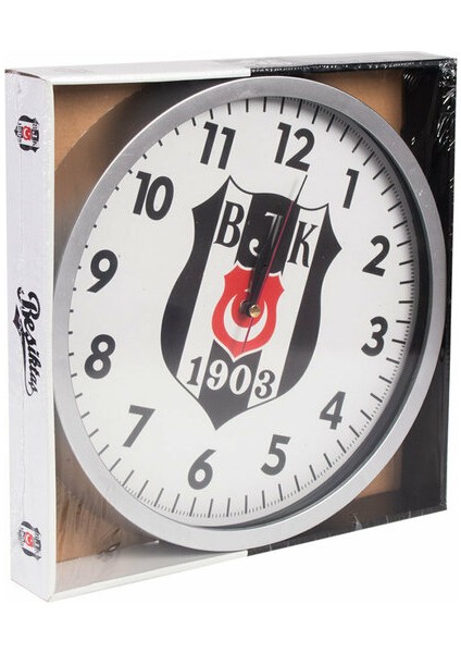 Mgm Spor Saat Duvar Taraftar Beşiktaş Lisanslı Ürün