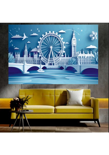 Sanatsal Dekoratif Duvar Tablosu