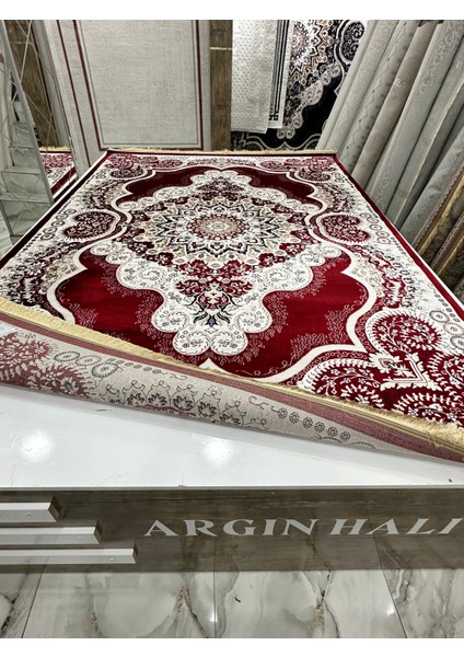 Etnik Desen 9 M2 Semerkant Bordo Halı