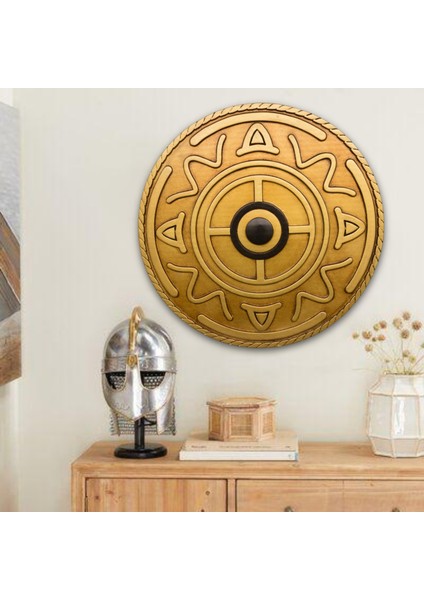 ARTSMARTİX Kalkan Rölyef Tablo Altın