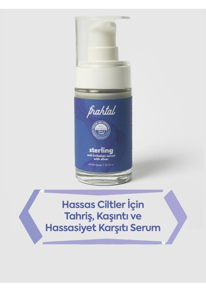 Sterling Gümüşlü, Tahriş Karşıtı Serum fiyatları