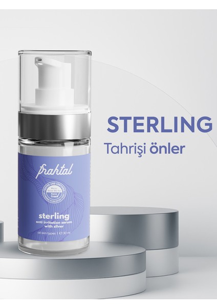 Sterling Gümüşlü, Tahriş Karşıtı Serum modelleri