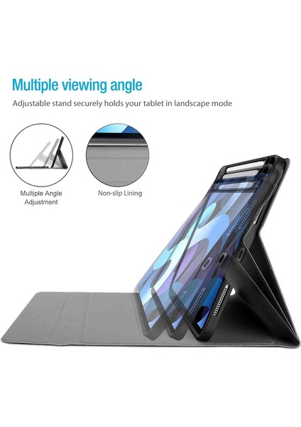 Huawei Matepad Se 10.4 Inch 2022 Case Uyumlu Bluetooth Türkçe Q Klavyeli Kılıfı