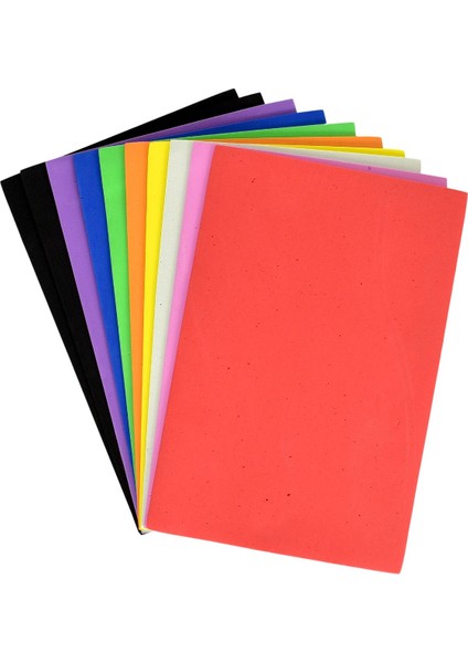 Pro Sünger Eva Color Renkli Simsiz Eva El Işi Etkinlik Seti A4 Boyut 10'lu Renk - 2mm x 20CM x 30CM fiyatları