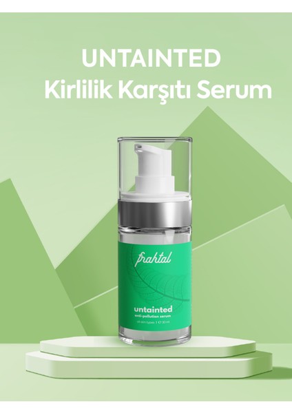 Untainted Kirlilik Karşıtı Serum modelleri