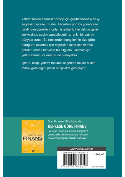 Herkes Için Yatırım Fonları - Doç. Dr. Aysel Gündoğdu