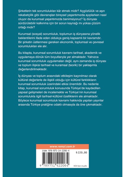 Kurumsal Sorumluluk - Berkay Orhaner