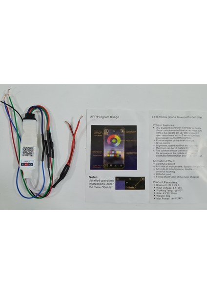 Bluetooth Rgb Angel Telefon Kumandası, Angel Far Kumandası