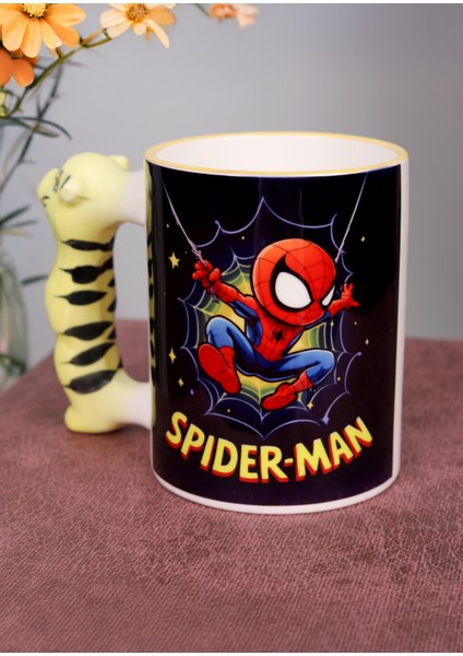 Spiderman Resimli Kupa Bardak