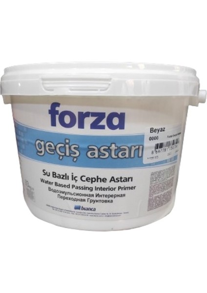 Forza Su Bazlı Iç Cephe Duvar Dönüşüm Geçiş Astarı 3 kg