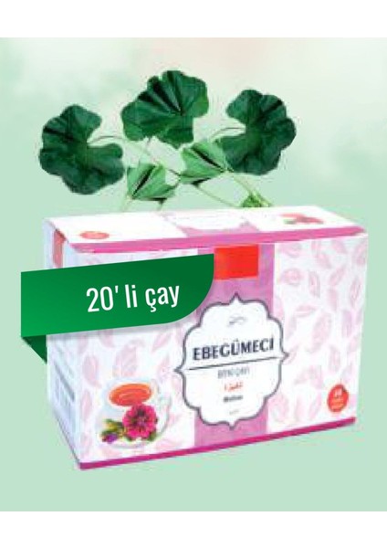 Kademgiller Ebegümeci 20'li Süzen Poşet Çay