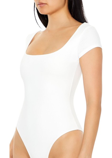 Dar Kesim Tişört Bodysuit fırsatları