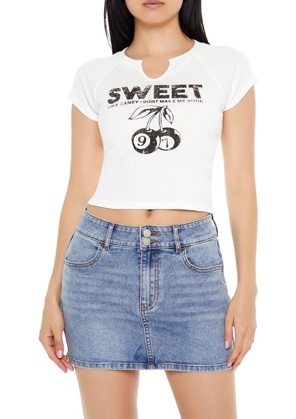 Sweet Like Candy Baby Tee Tişört