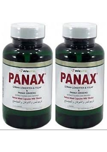 Kademgiller Çoban Çökerten & Ginseng & Yulaf 60 Lı 2 Kutu Kapsül