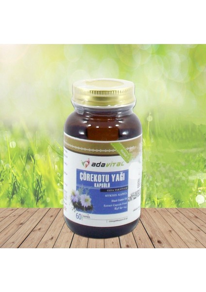 Kademgiller Çörekotu Yağı 60 Lı Jel Kapsül