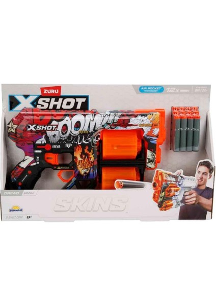 X-Shot Skins Dread 12 Mermili Sünger Dart Atan Silah 31 cm