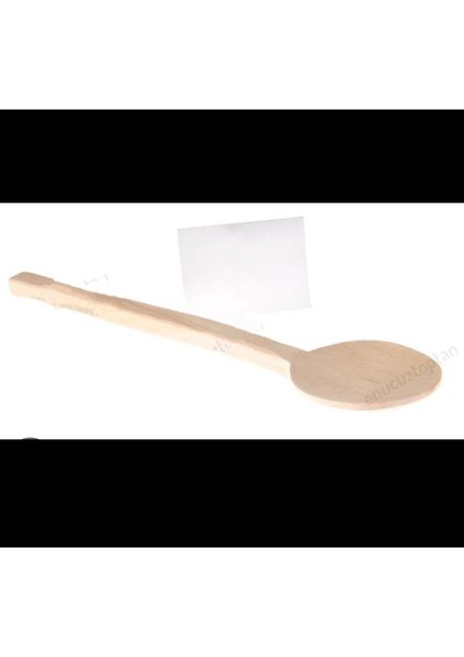Kademgiller BOTE1797KOD Ahşap Uzun Kalın Kepçe 40CM