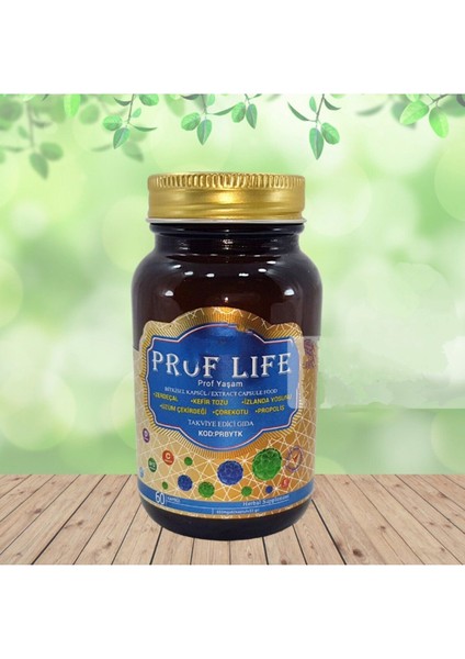 Kademgiller Prof Life Probiyotik 60 Lı Bitkisel Karışımlı Kapsül