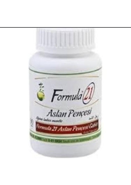Kademgiller Aslan Pençesi 60 Lı Bitkisel Kapsül