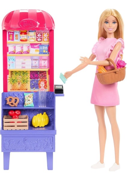 JCT05 Malibu Market Barbie ve Oyun Seti Barbie And Teresa Recipe For Friendship