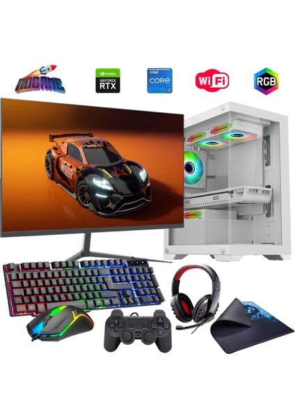 I7 13700F 32GB Ddr4 1tb M2 8gb RTX3050 27" 165Hz Monitörlü (Gaming Set)