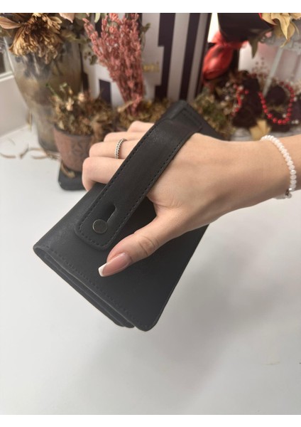 Telefon Bölmeli K.i.m Gümrük Muhafaza Hakiki Deri Cüzdan