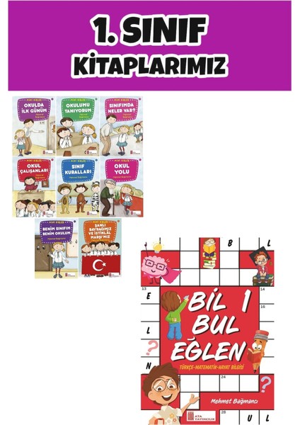 (Sınıf: 1) Mini Birler Hikaye Seti / Bil Bul Eğlen