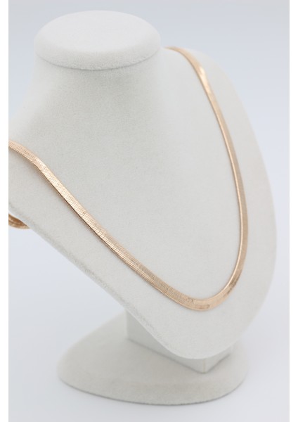 Italyan Rose Gold Kolye