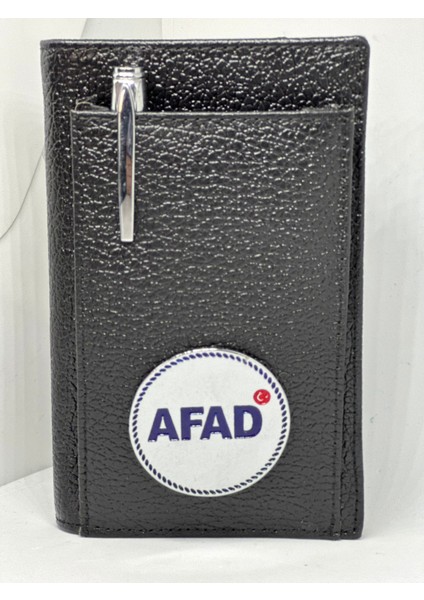 Afad Notluk Cüzdan Hakiki Deri