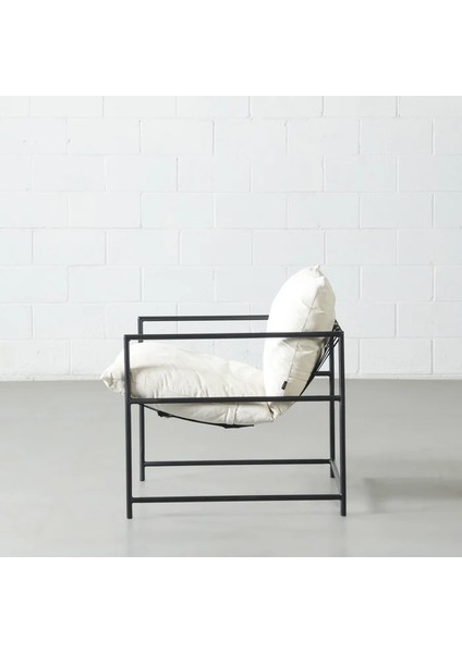 Modern Tasarım Berjer Metal Iskeletli Portatif Berjer Flok Kumaş Döşeme Salon Dizayn modelleri