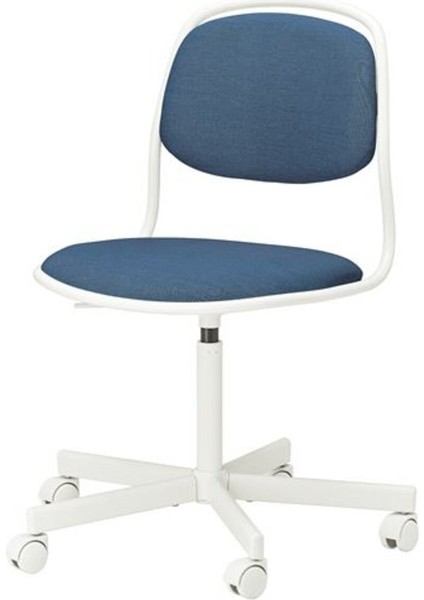 Örfjall, Çalışma Sandalyesi, Beyaz-Vissle Koyu Mavi