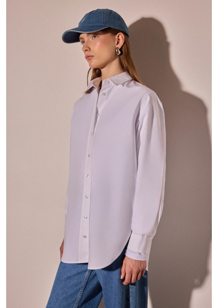 Relax Fit Poplin Gömlek fırsatları