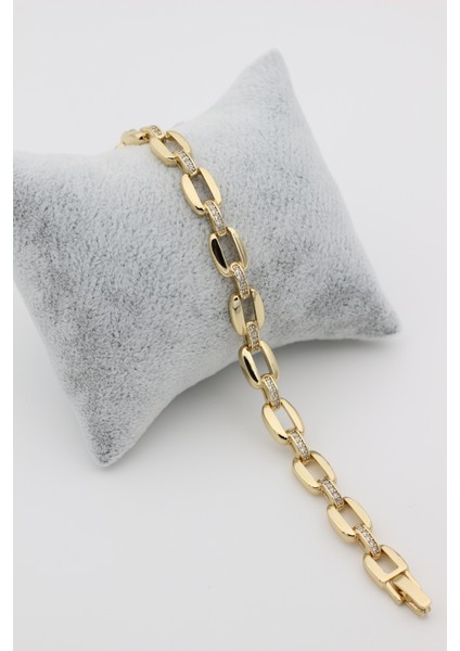 Xupıng Jewelry Halka Zirkon Taşlı Bileklik
