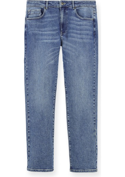 Regular Fit Likralı Denim Pantolon modelleri