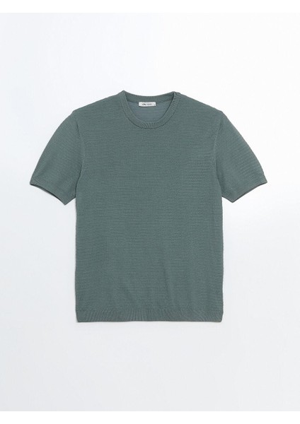 Vision Bisiklet Yaka Kısa Kollu Erkek Triko Kazak indirimleri