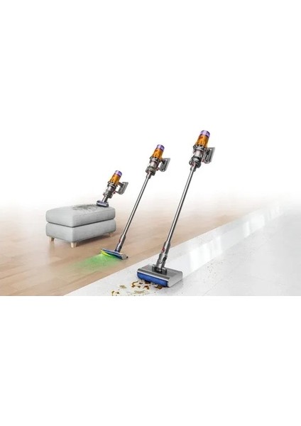 Dyson V15S Detect Submarine Islak ve Kuru Hepa Filtreli Dikey Şarjlı Kablosuz Süpürge