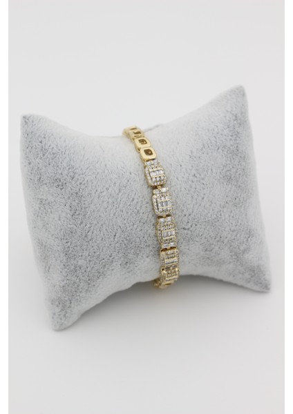 Xupıng Jewelry Baget Zirkon Taşlı Bileklik