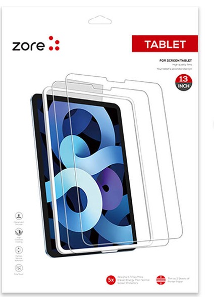 Galaxy Tab S10 Ultra Uyumlu Zore Paper-Like Ekran Koruyucu-Renksiz