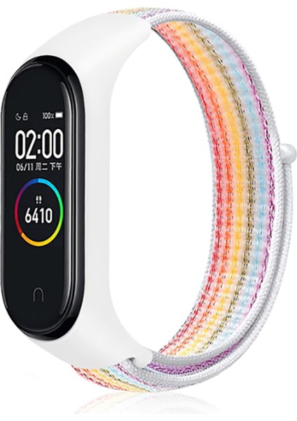 Xiaomi Mi Band 4 Uyumlu Krd-03 Hasır Kordon Zore - No9