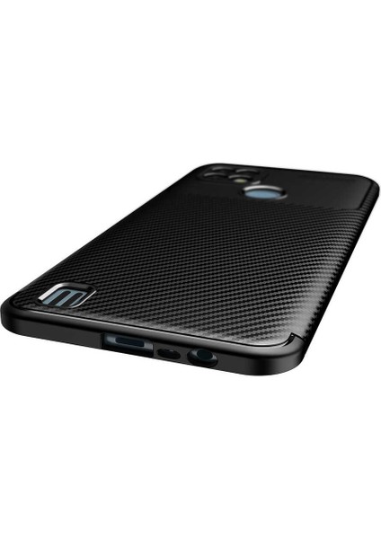 Realme C25 Kılıf Negro Silikon Kapak-Lacivert
