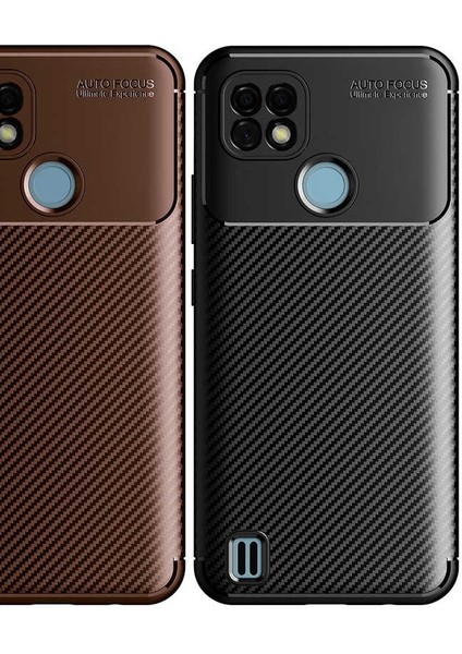 Realme C25 Kılıf Negro Silikon Kapak-Lacivert