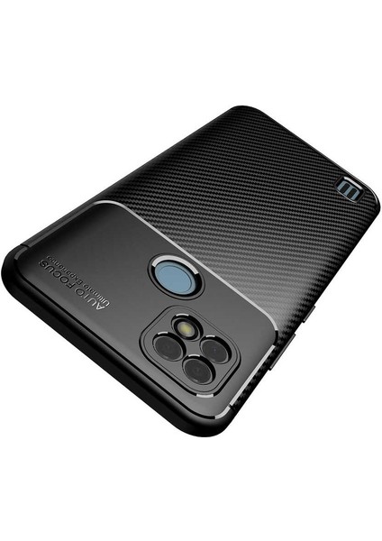 Realme C25 Kılıf Negro Silikon Kapak-Lacivert
