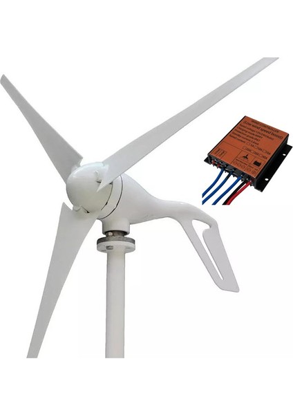 300W Horizontal Rüzgar Gülü 24V