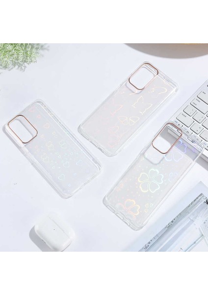 Xiaomi Poco M4 Pro 5g Kılıf Zore Sidney Desenli Sert Kapak-Heart No1