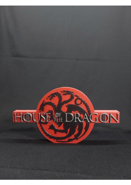 Game Of Throns House Of Dragon Logo Figürü