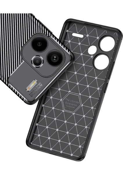 Xiaomi Redmi Note 13 Pro Plus 5g Kılıf Negro Silikon Kapak-Siyah