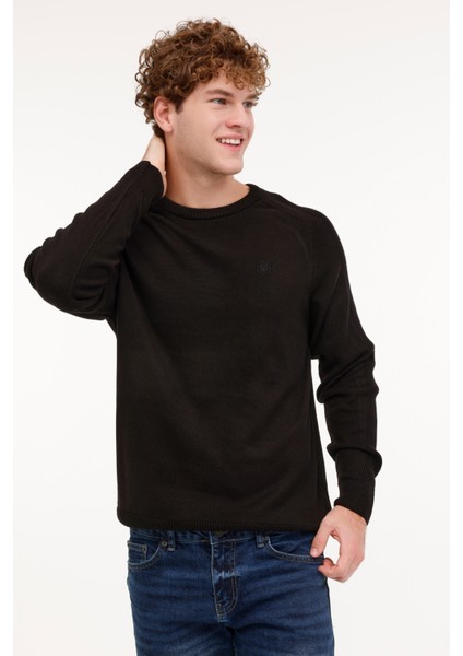 ml Rassa 58CSL502 4pr Siyah Erkek Uzun Kol Triko