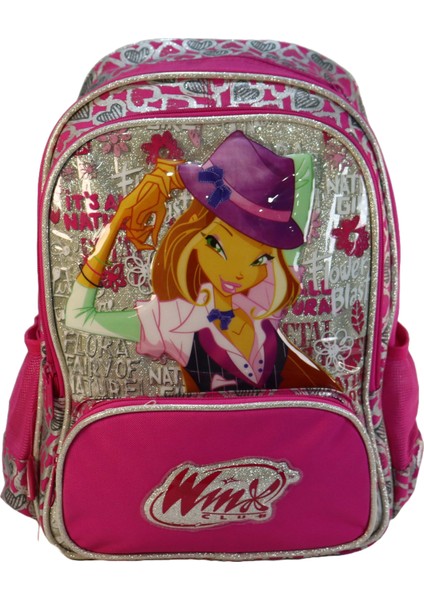 Winx Sim Detaylı Kız Okul Sırt Çantası