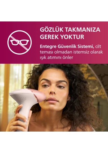 Kablosuz Yüz, Vücüt ve Hassas Bölge Bakım & Akıllı Lazer Premium Epilasyon Seti modelleri